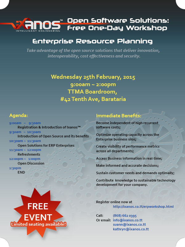 flyer invitation ttma erp